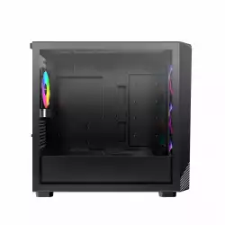 Montech кутия Case mATX - X5M (B) - 4 x 120 mm A-RGB, USB-C