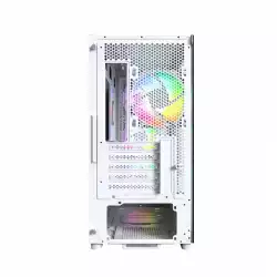 Montech кутия Case mATX - X5M (W) - 4 x 120 mm A-RGB, USB-C