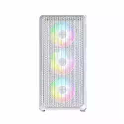 Montech кутия Case mATX - X5M (W) - 4 x 120 mm A-RGB, USB-C