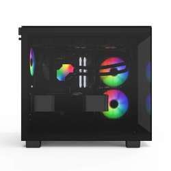 Montech кутия KING 65 Pro, Dual Chamber Mid-tower Case, 3 ARGB Fans, Black