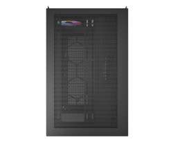 Montech кутия KING 65 Pro, Dual Chamber Mid-tower Case, 3 ARGB Fans, Black