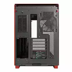Montech кутия KING 95 Pro, Dual Chamber Mid-tower Case, 6 ARGB Fans, 2 Front Panels, Red
