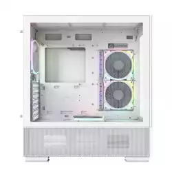 Montech кутия SKY TWO, Mid-tower Case, TG, 4x120mm ARGB Fans, White