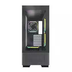 Montech кутия SKY TWO, Mid-tower Case, TG, 4x120mm ARGB Fans, Black