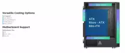 Montech кутия X3 GLASS, Mid-tower Case, TG, 6 fixed RGB Fans, Black