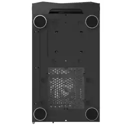 Montech кутия X3 MESH, Mid-tower Case, TG, 6 fixed RGB Fans, Black