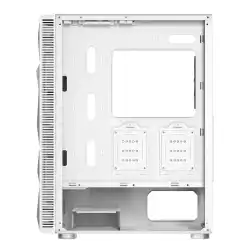 Montech кутия X3 MESH, Mid-tower Case, TG, 6 fixed RGB Fans, White