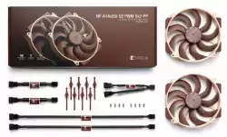 Noctua комплект вентилатори FAN SET 2 x Fan 140mm - NF-A14x25r G2 PWM Sx2-PP