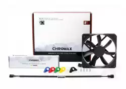 Noctua вентилатор Fan 120mm NF-S12A PWM Chromax.black.swap