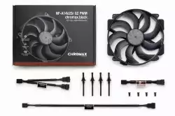 Noctua вентилатор Fan 140mm - NF-A14x25r G2 PWM chromax.black