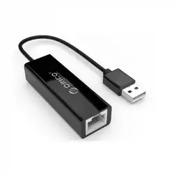 Orico адаптер USB to LAN 100Mbps black - UTJ-U2