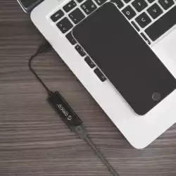 Orico адаптер USB to LAN 100Mbps black - UTJ-U2