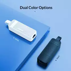 Orico адаптер USB to LAN 100Mbps black - UTK-U2