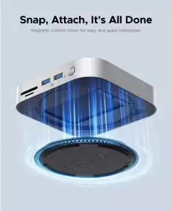 Orico докинг станция SSD Docking station M.2 NVMe - USB-C(10Gbps) x 1, USB3.2 x 2, USB2.0 x 2, M.2 x 1, Audio, SD/TF 4.0 - MiniLink M49P-EU-SV