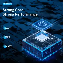 Orico докинг станция Storage - HDD/SSD Dock - 2 BAY 2.5/3.5 USB-C/USB-A - 6829C3-V1