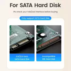 Orico докинг станция Storage - HDD/SSD Dock - 2.5/3.5 inch USB-C/A - DD18C3-EU-BK
