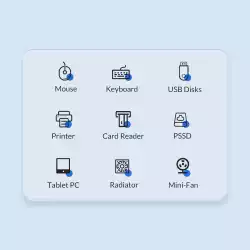 Orico докинг станция Type-C Docking Station Power Distribution 3.0 87W - HDMI, Type-C x 1, USB3.0 x 1, USB 2.0 x 2, LAN, SD, VGA, Audio - MDK-10P-BK