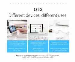 Orico хъб USB2.0 HUB 4 port - USB/Micro USB input, Black - W5P-U2-030-BK-EP
