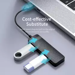 Orico хъб USB2.0 HUB 4 port White - FL02-WH