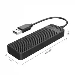 Orico хъб USB2.0 HUB 4 port White - FL02-WH