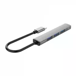 Orico хъб USB3.0/2.0 HUB 4 port - Type-C input - AH-13-GY