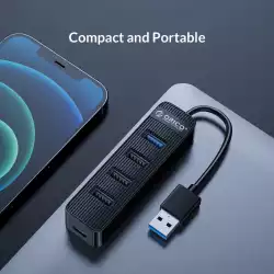 Orico хъб USB3.0/2.0 HUB 4 ports - TWU32-4A