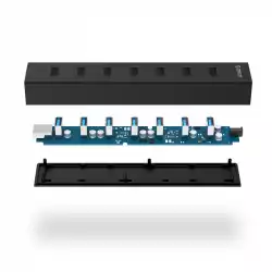 Orico хъб USB3.0 HUB 7 port Black - H7013-U3-AD