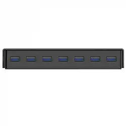 Orico хъб USB3.0 HUB 7 port with Premium Power Adapter, Black - H7928-U3-V1-BK