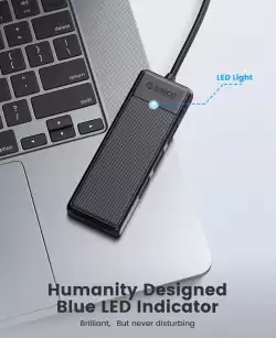 Orico хъб USB3.1 HUB Type-C - 4 x USB3.0 - PAPW4A-C3-015-WH