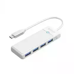 Orico хъб USB3.1 HUB Type-C - 4 x USB3.0 - PAPW4A-C3-015-WH