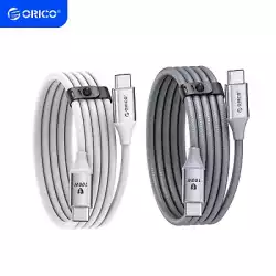 Orico кабел Cable USB C-to-C PD 100W Charging 1.0m White - CDX-100CC-WH