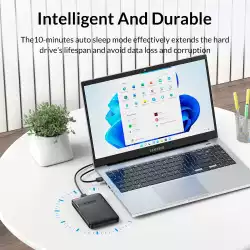 Orico кутия за диск Storage - Case - 2.5 inch USB-C - 2577C3-V1-BK