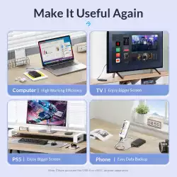 Orico кутия за диск Storage - Case - 2.5 inch USB-C - 2020C3-V1-BK