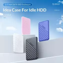 Orico кутия за диск Storage - Case - 2.5 inch USB3.0 PINK - 25PW1-U3-PK