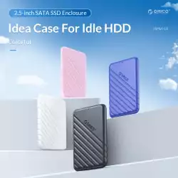 Orico кутия за диск Storage - Case - 2.5 inch USB3.0 BLUE - 25PW1-U3-BL