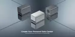 Orico NAS устройство Personal Cloud Storage MetaCube - TS200-EU-GY-BP