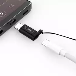 Orico преходник Adapter OTG -  USB Micro B to Type-C - CBT-MT01-SV