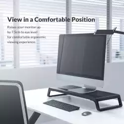 Orico Стойка за монитор Desk Monitor Stand - HSQ-M1-BK