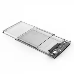 Orico външна кутия за диск Storage - Case - 2.5 inch 5Gbps Type-C Transparent - 2139C3-G2-CR-EP