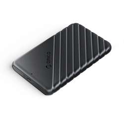 Orico външна кутия за диск Storage - Case - 2.5 inch USB-C Black - 25PW1C-C3-BK