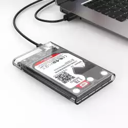 Orico външна кутия за диск Storage - Case - 2.5 inch 5Gbps Type-C Transparent - 2139C3-G2-CR-EP