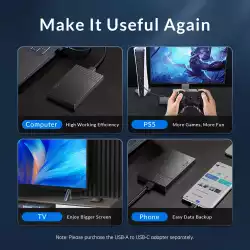 Orico външна кутия за диск Storage - Case - 2.5 inch USB3.0 Black - 2526U3-V1-BK