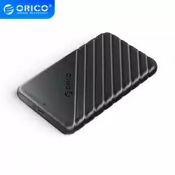 Orico външна кутия за диск Storage - Case - 2.5 inch USB-C Black - 25PW1C-C3-BK