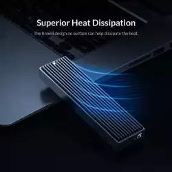 Orico външна кутия за диск Storage - Case - M.2 SATA B-key 5 Gbps - M2PF-C3-BK-BP