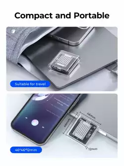 Orico външна кутия за диск Storage - Case - M.2 2230 NVMe - TC20-M2-10G-GY-BP - 10Gbps, Gray