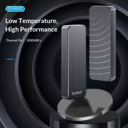 Orico външна кутия за диск Storage - Case - M.2 NVMe M key - USB3.1 Gen2 Type-C, 10Gbps - HM2-G2-BK
