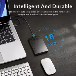 Orico външна кутия за диск Storage - Case - 2.5 inch USB3.0 Black - 2526U3-V1-BK