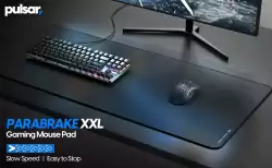Pulsar професионален геймърски пад за мишка Gaming Mousepad ParaBrake V2 Mouse Pad XXL Black - 900 x 400 mm