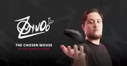Pulsar професионална геймърска мишка Wireless Gaming Mouse ZywOo The Chosen Mouse Size1 Black 8K
