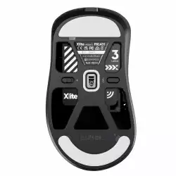 Pulsar професионална геймърска мишка Wireless Gaming Mouse Xlite v4 Size3 Black - 1K (8K compatible)
